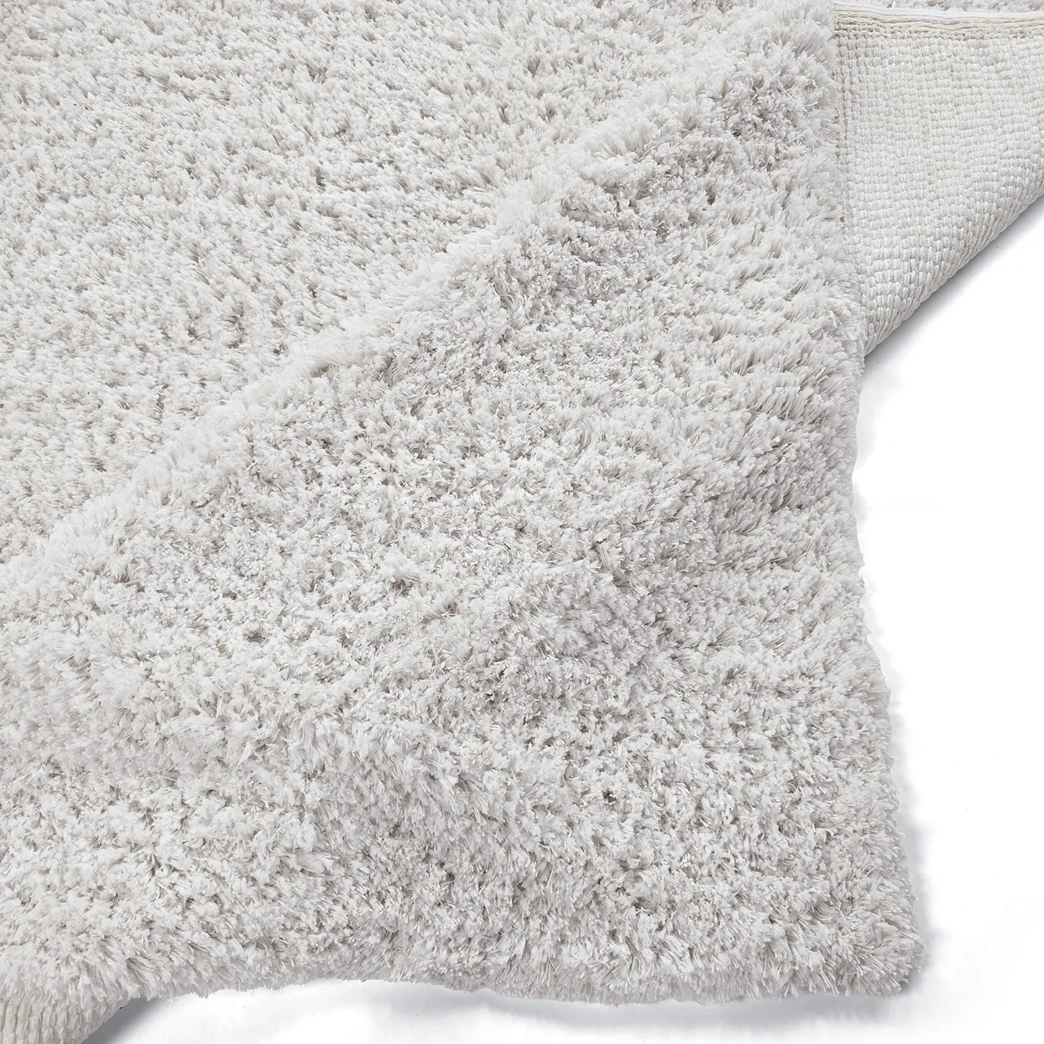 Tapetes felpudos - Combarro Solid Cotton Shaggy (creme)