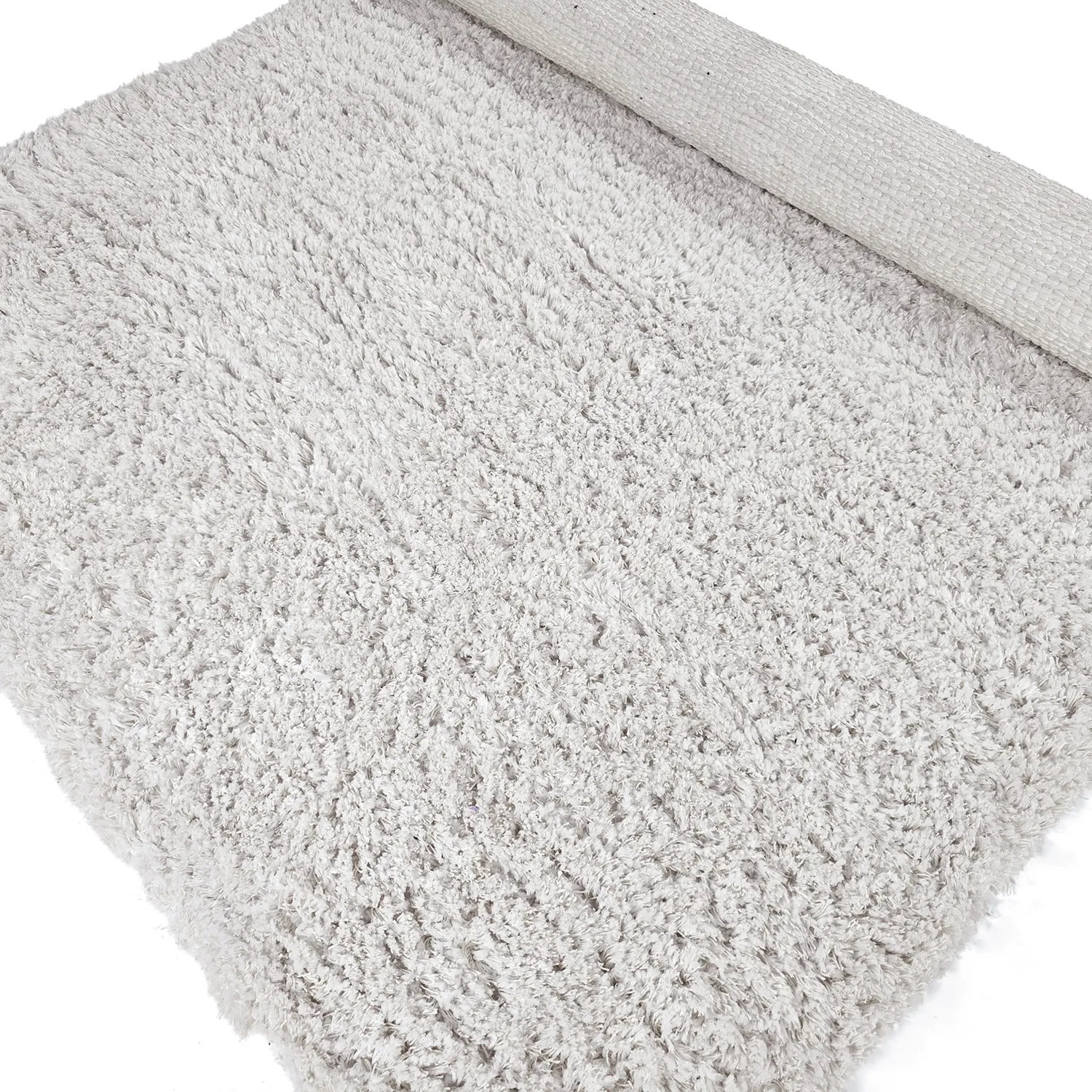 Tapetes felpudos - Combarro Solid Cotton Shaggy (creme)