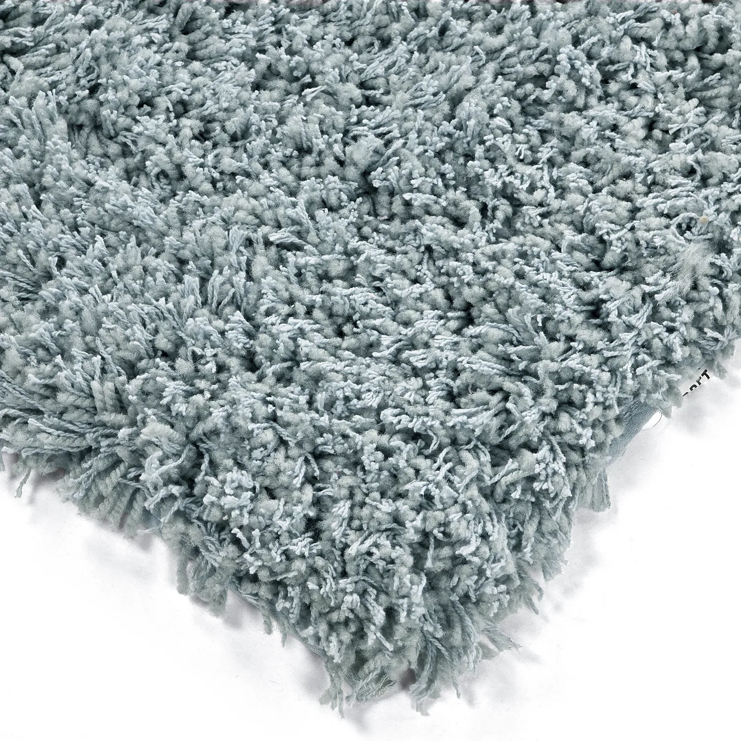 Tapetes felpudos - Combarro Solid Cotton Shaggy (azul claro)