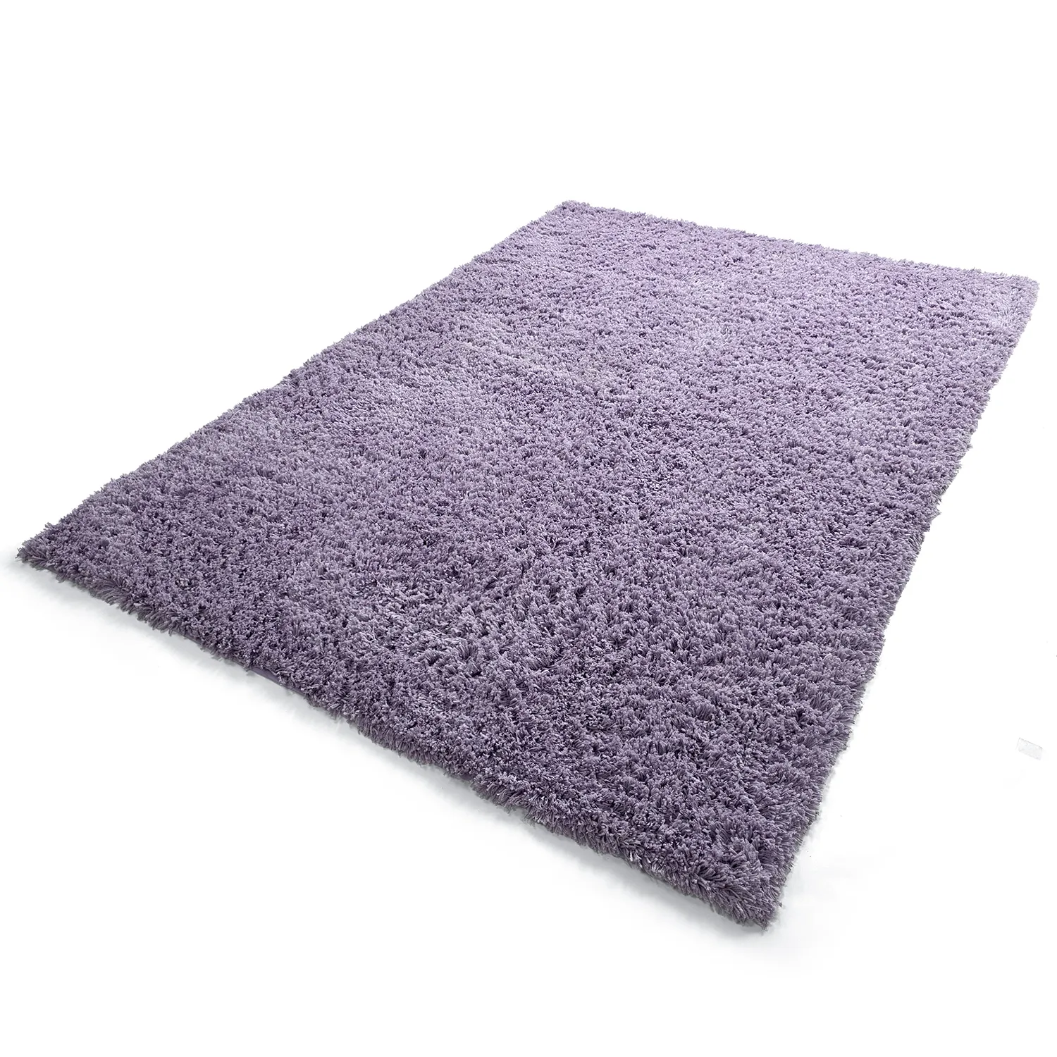 Tapetes felpudos - Combarro Solid Cotton Shaggy (roxo claro)