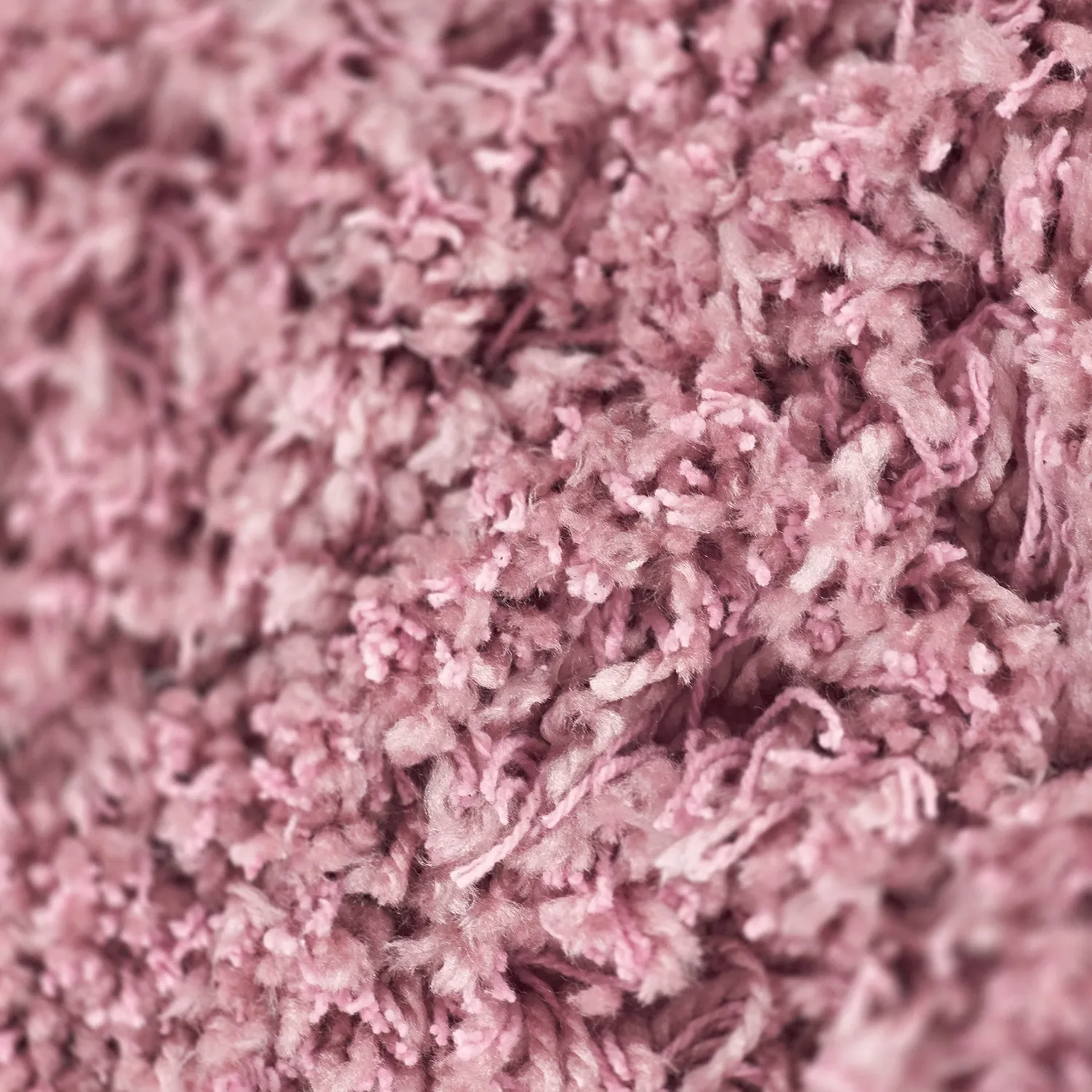 Tapetes felpudos - Combarro Solid Cotton Shaggy (rosa claro)