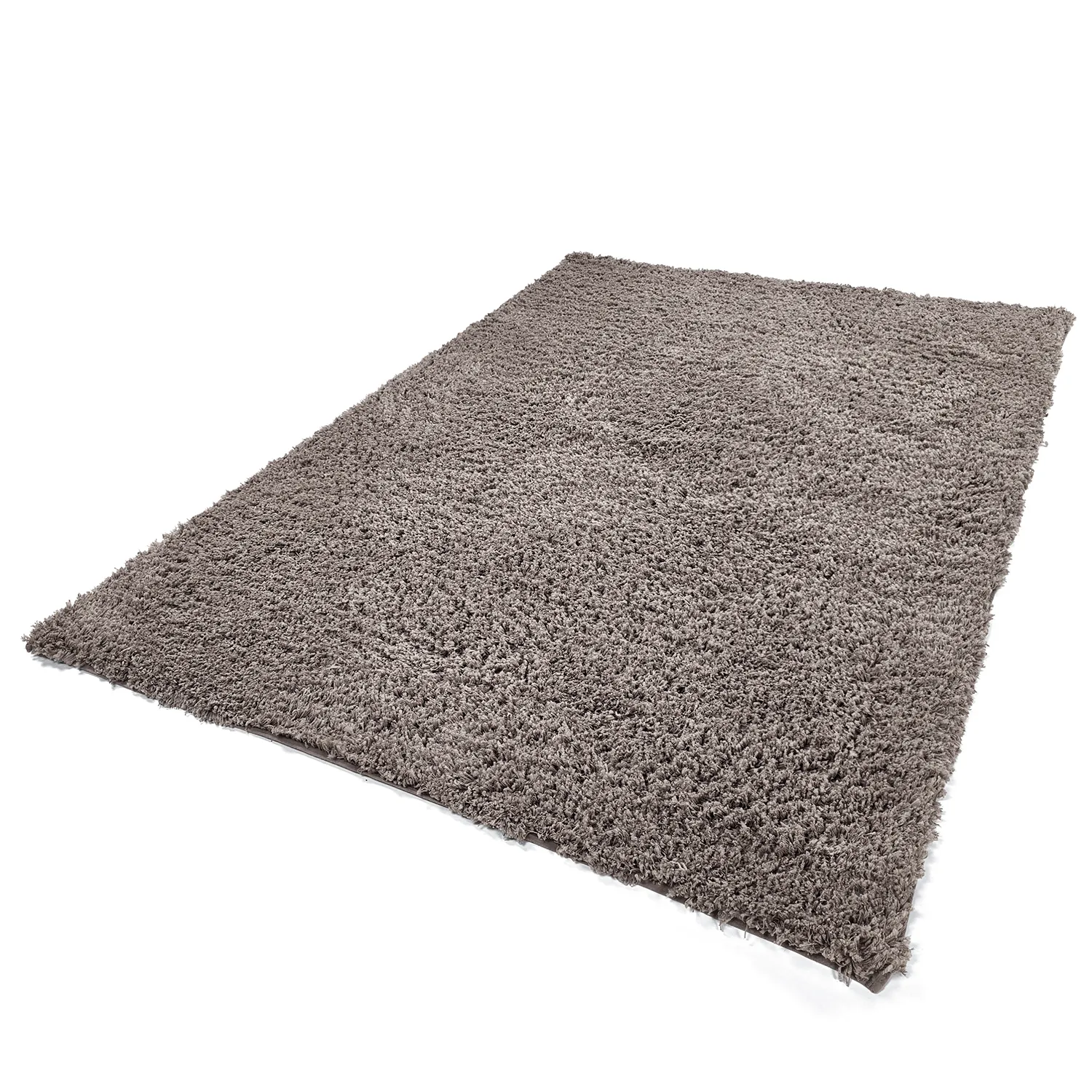 Tapetes felpudos - Combarro Solid Cotton Shaggy (taupe)