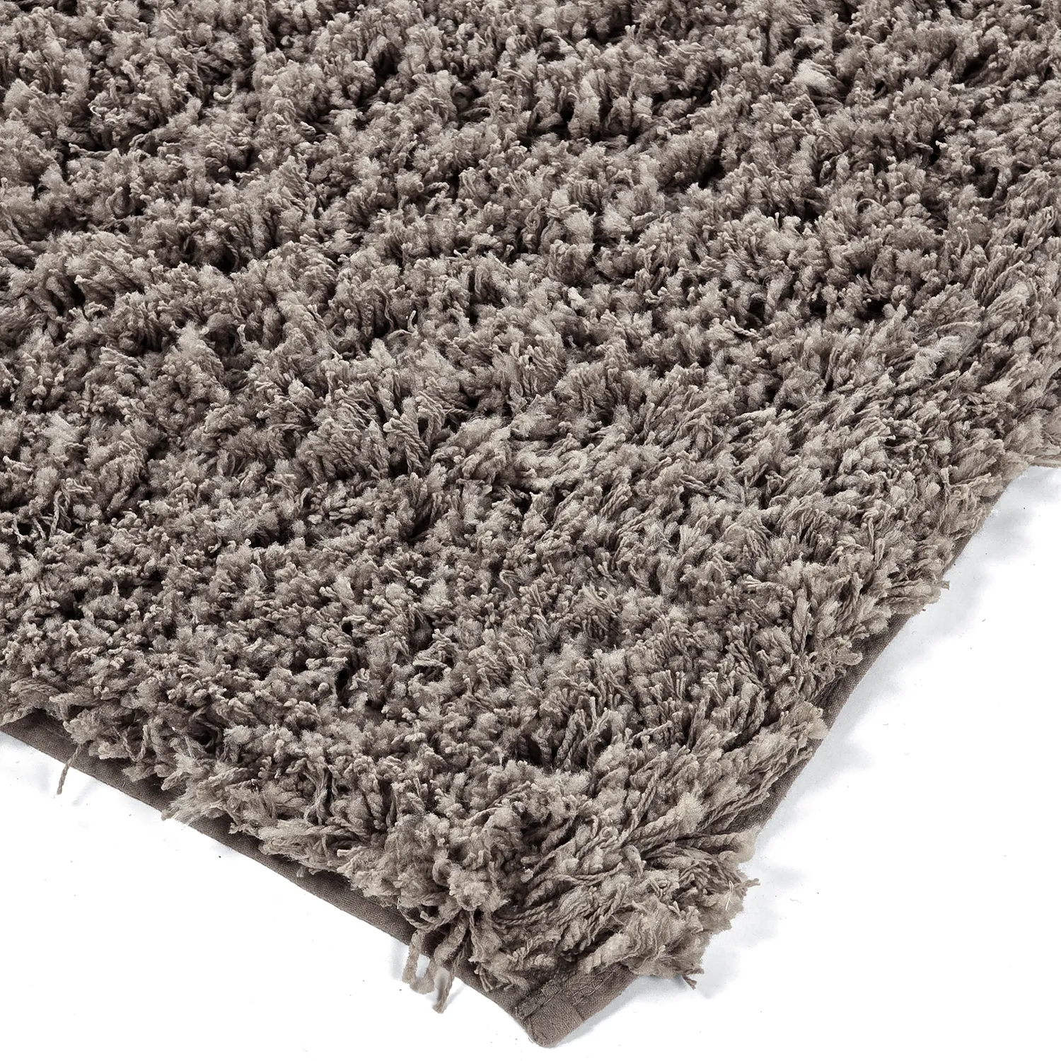 Tapetes felpudos - Combarro Solid Cotton Shaggy (taupe)