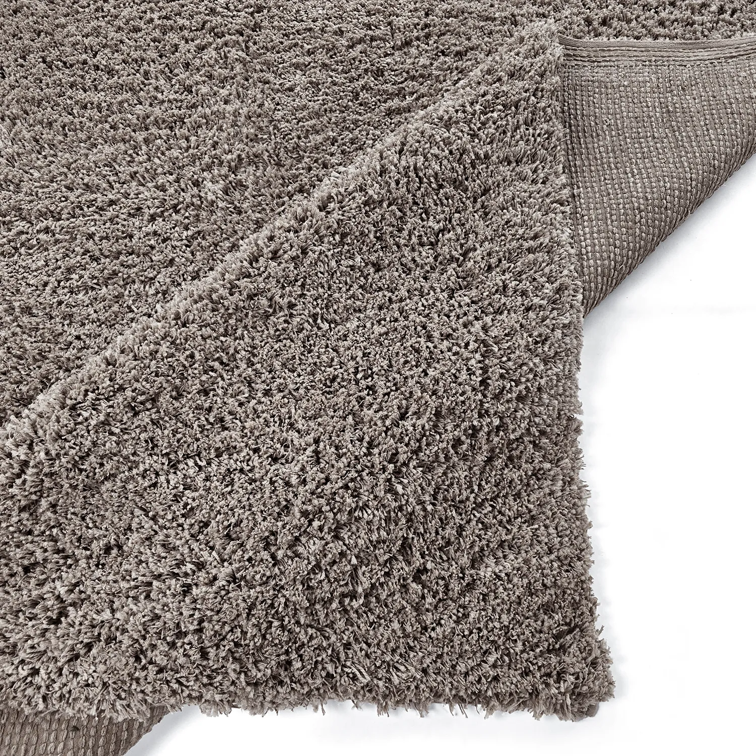 Tapetes felpudos - Combarro Solid Cotton Shaggy (taupe)