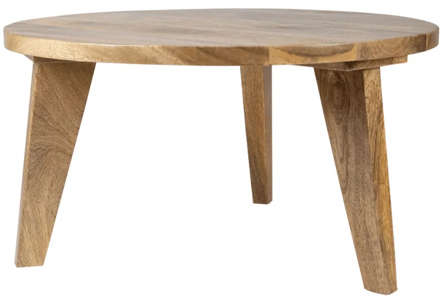 Mesa de centro - Vintage - 65 cm round (natureza)