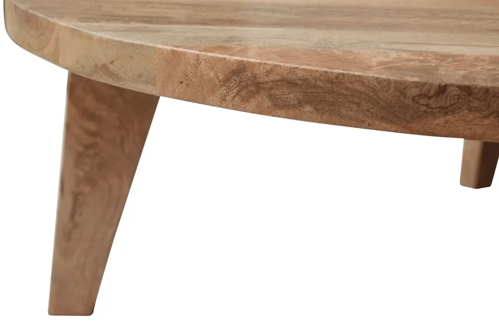 Mesa de centro - Vintage - 65 cm round (natureza)