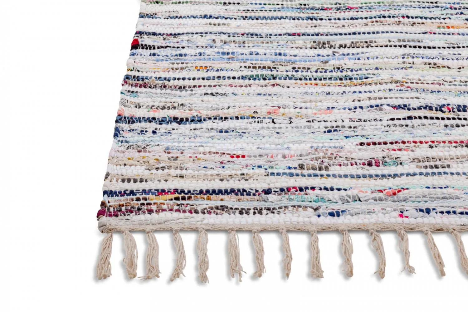 Tapete de retalhos - Sadon (azul/multi)