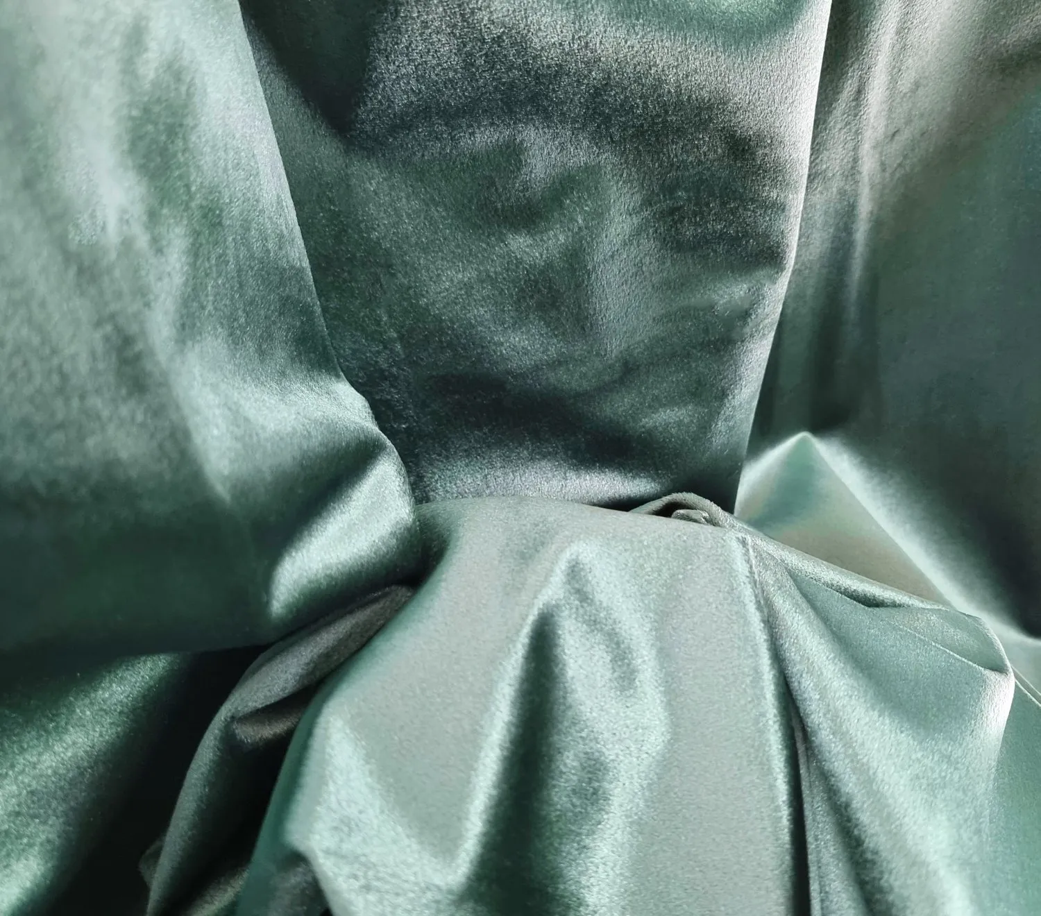 Cortinas - Cortina de veludo Marlyn (verde)