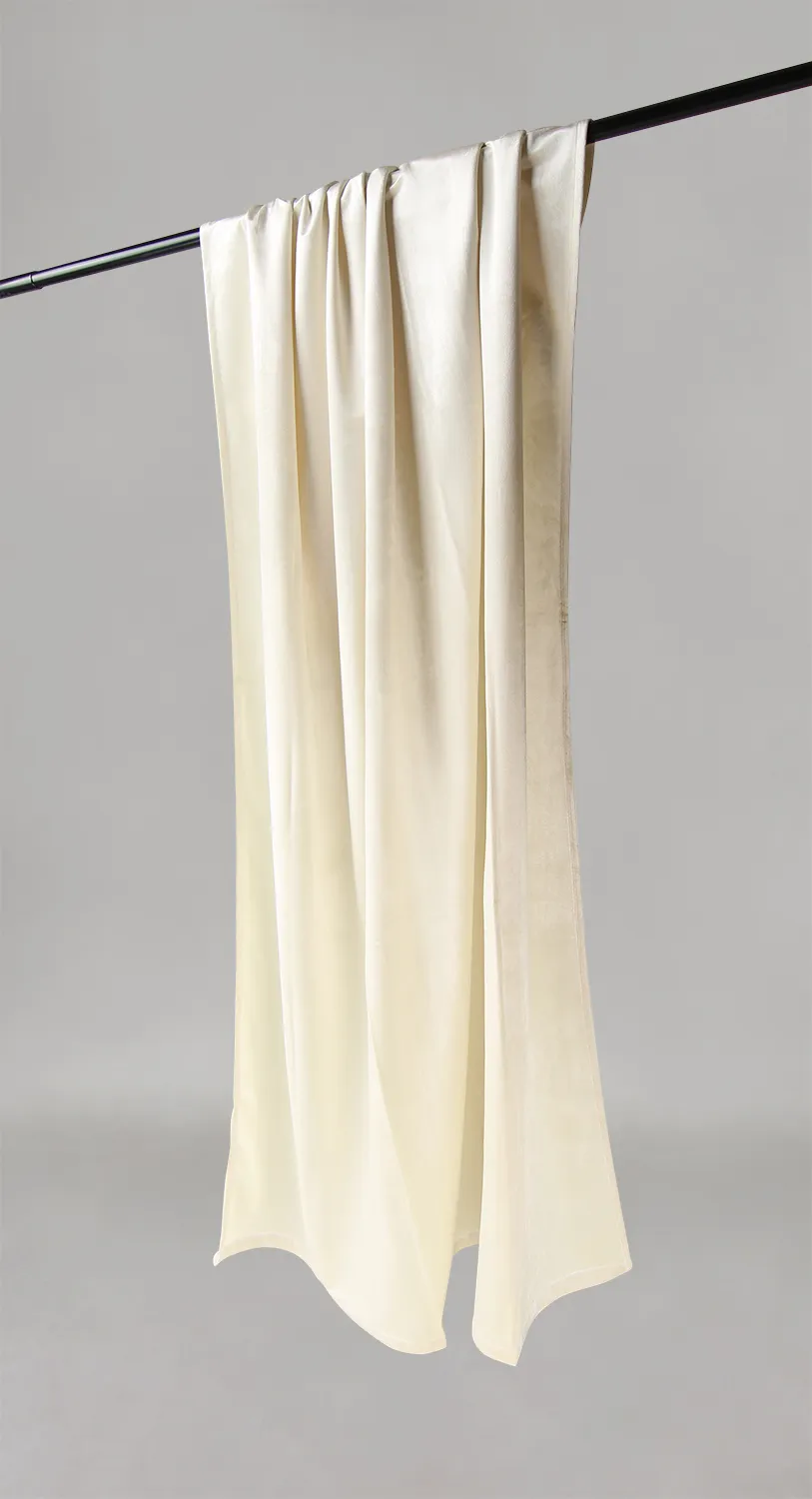 Cortinas - Cortina de veludo Marlyn (offwhite)