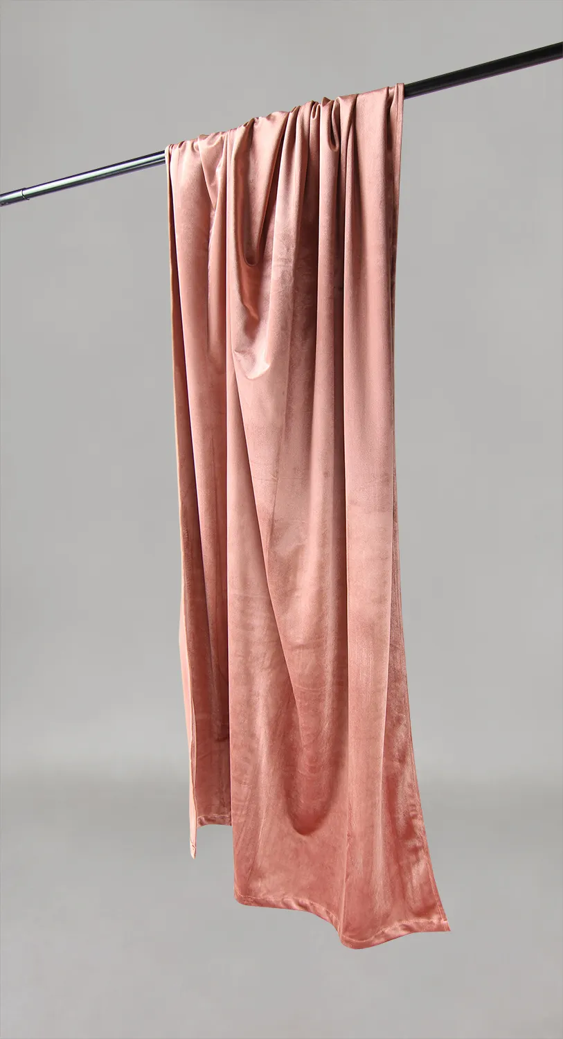 Cortinas - Cortina de veludo Marlyn (rosa)