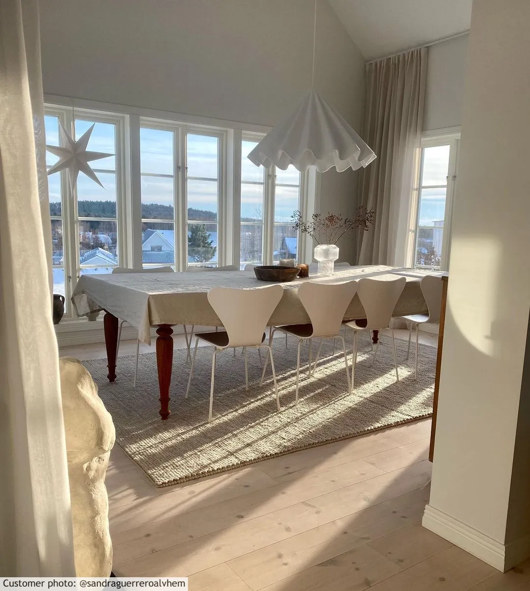 Tapete de lã - Avafors Wool Bubble (bege)