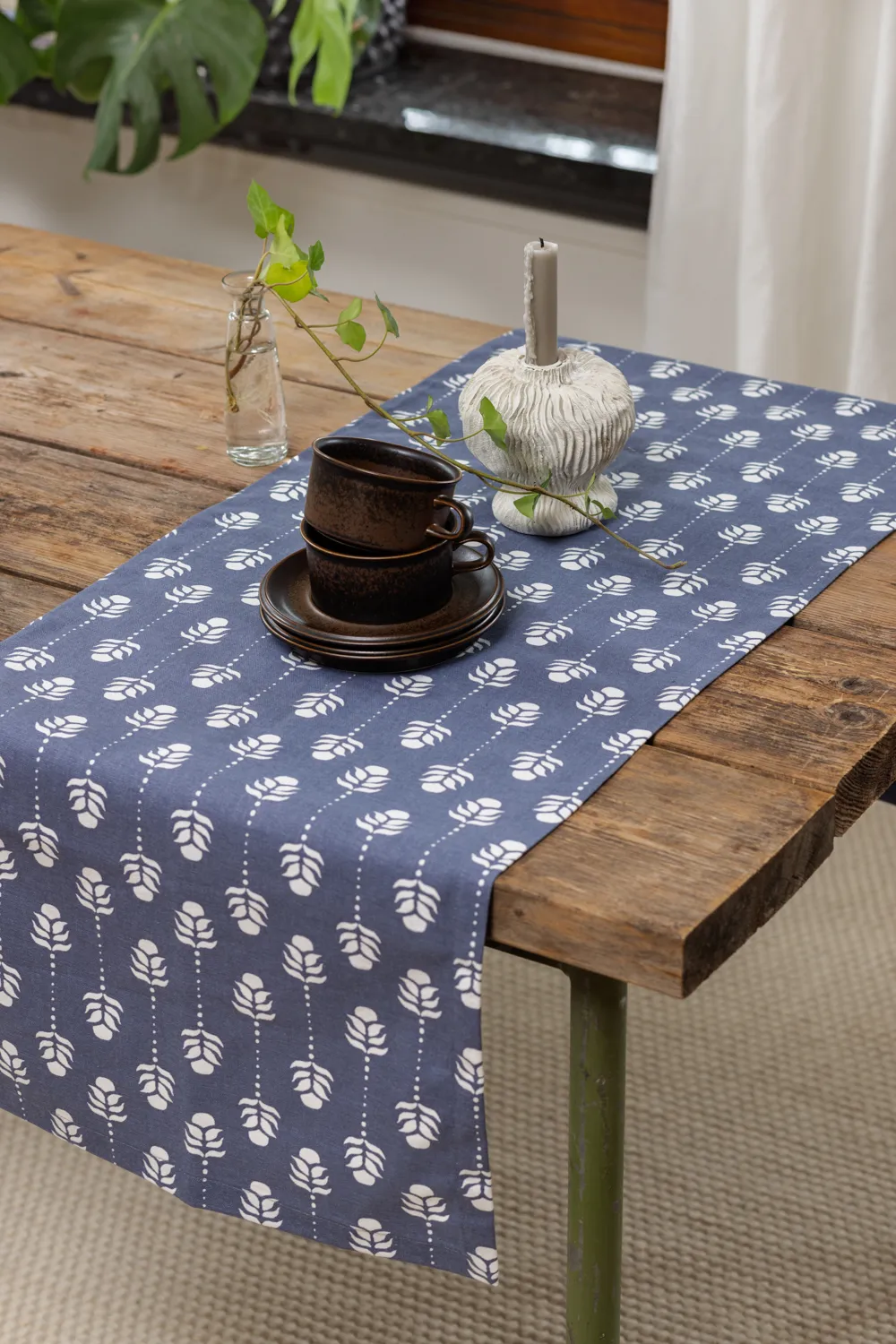 Trilhos de mesa - Trilhos Sari (azul)