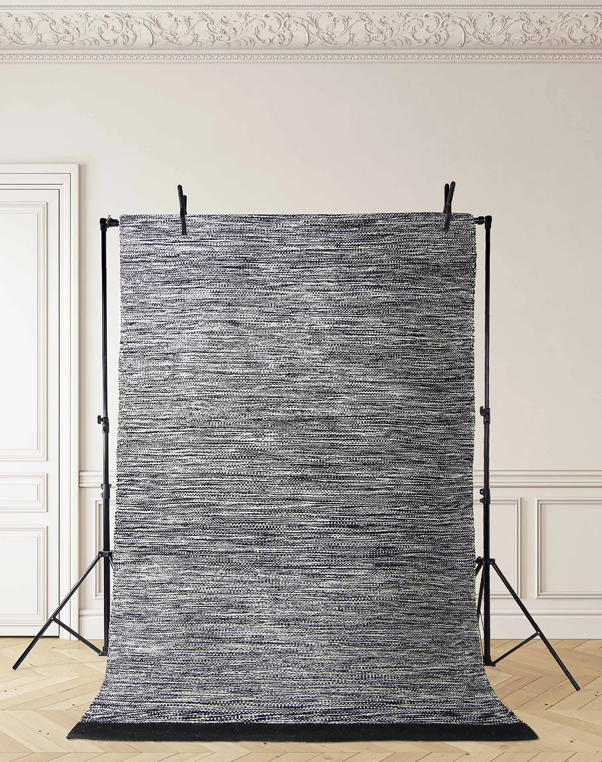 Tapete de lã - Savona (preto)