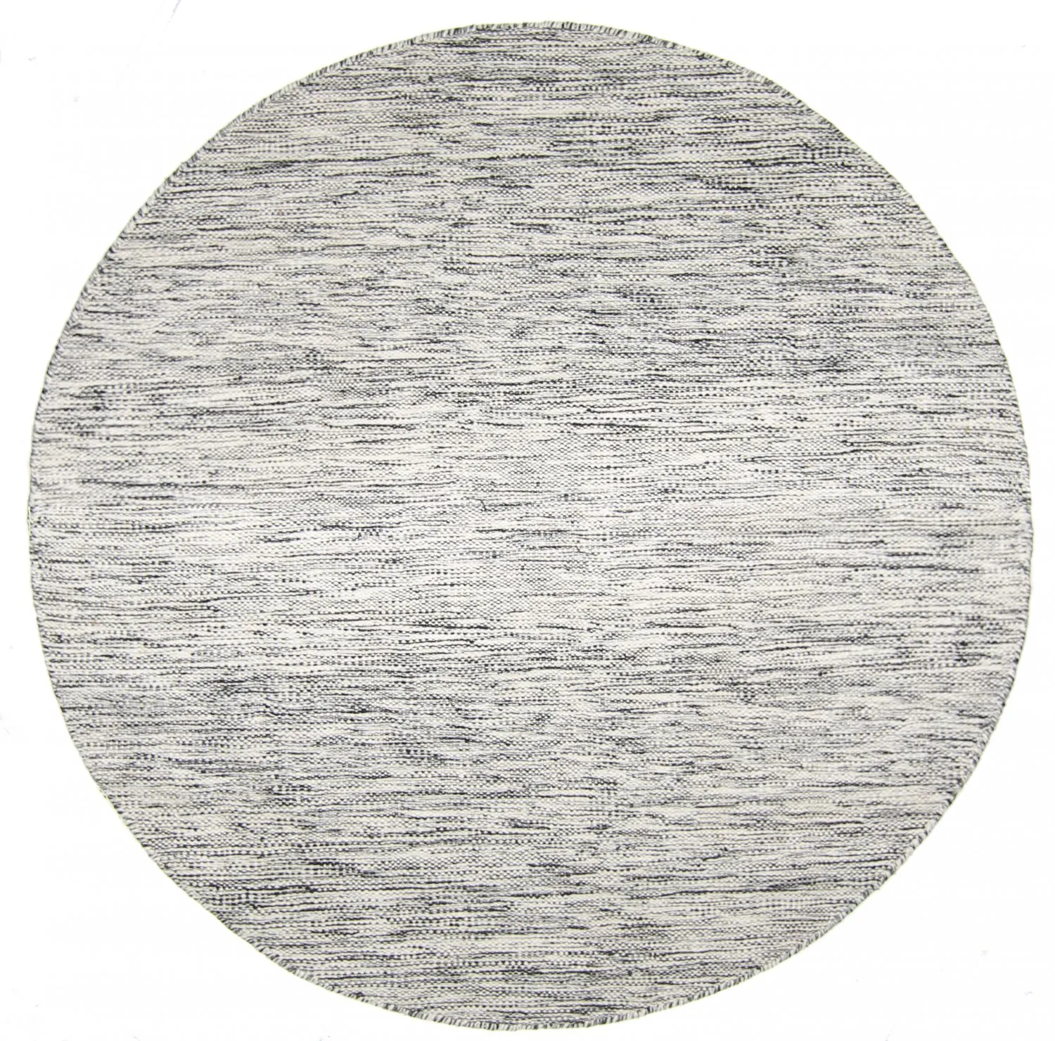 Tapete redondo - Savona (preto/branco)