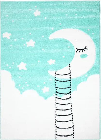 Barnmatta - Bueno Moon (turkos)