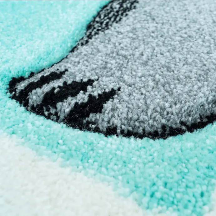 Barnmatta - Bueno Indian Bear (turkos)