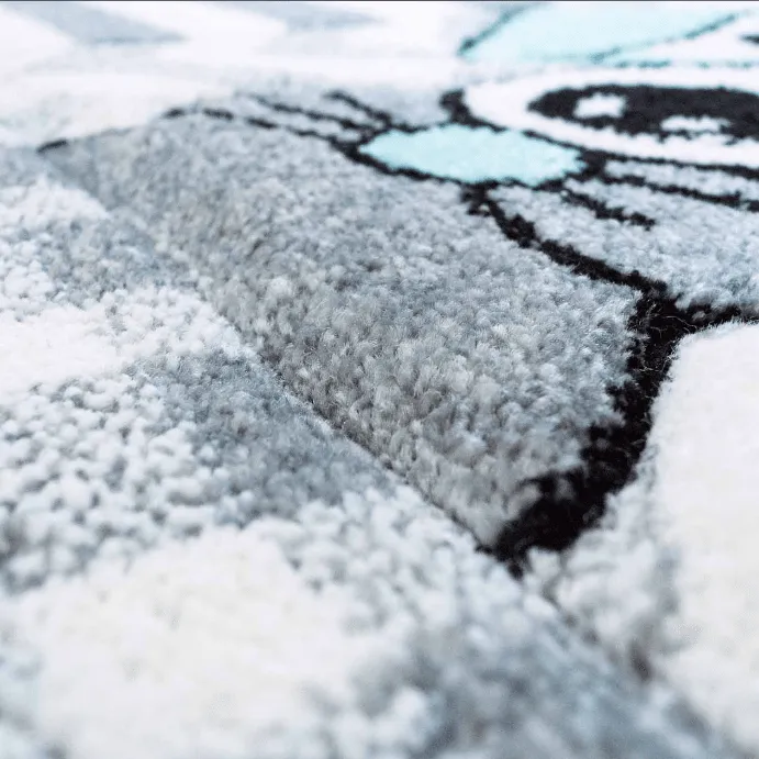 Barnmatta - Bueno Animals (turkos)