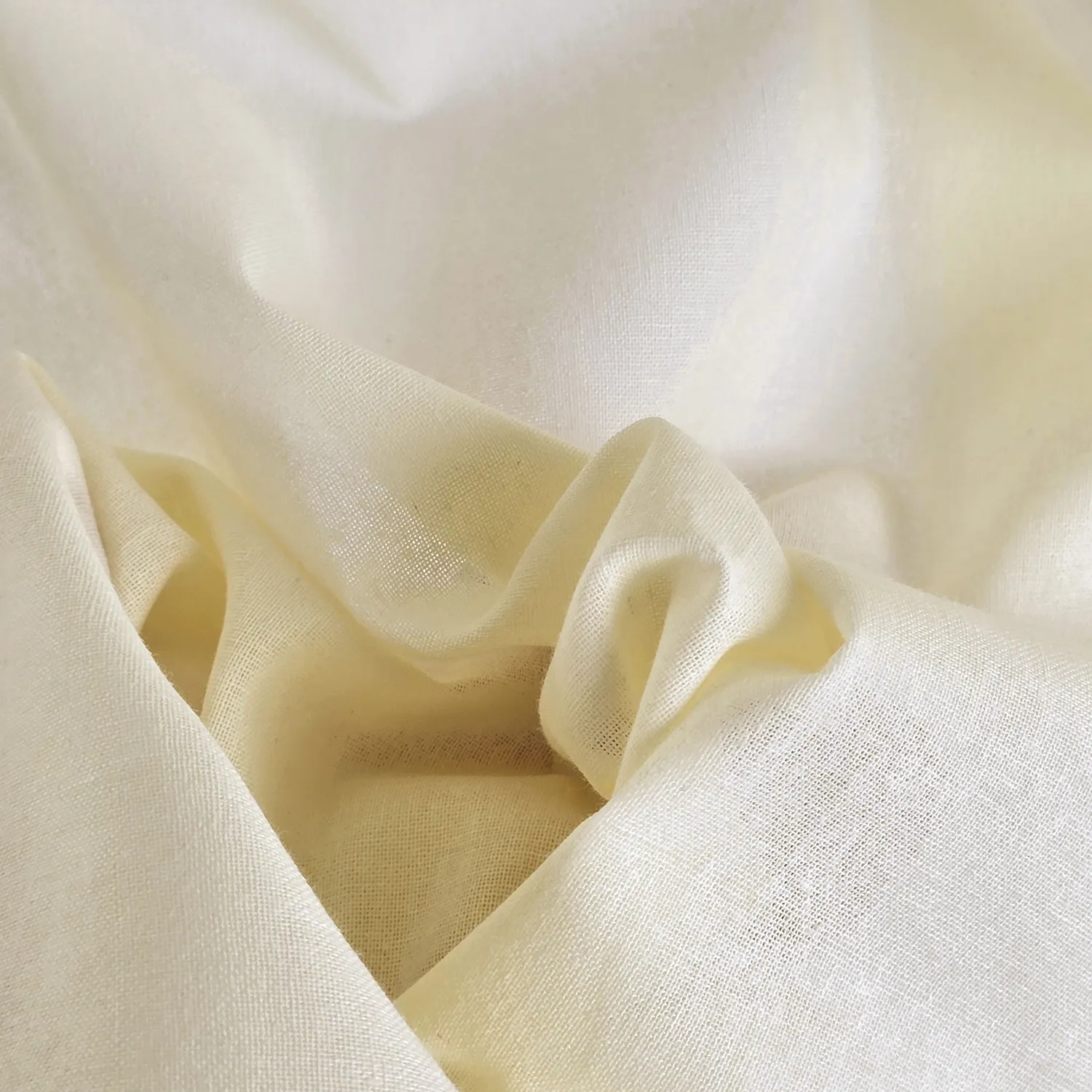 Cortinas Pack de 2 - Cortina de algodão Selena (creme)