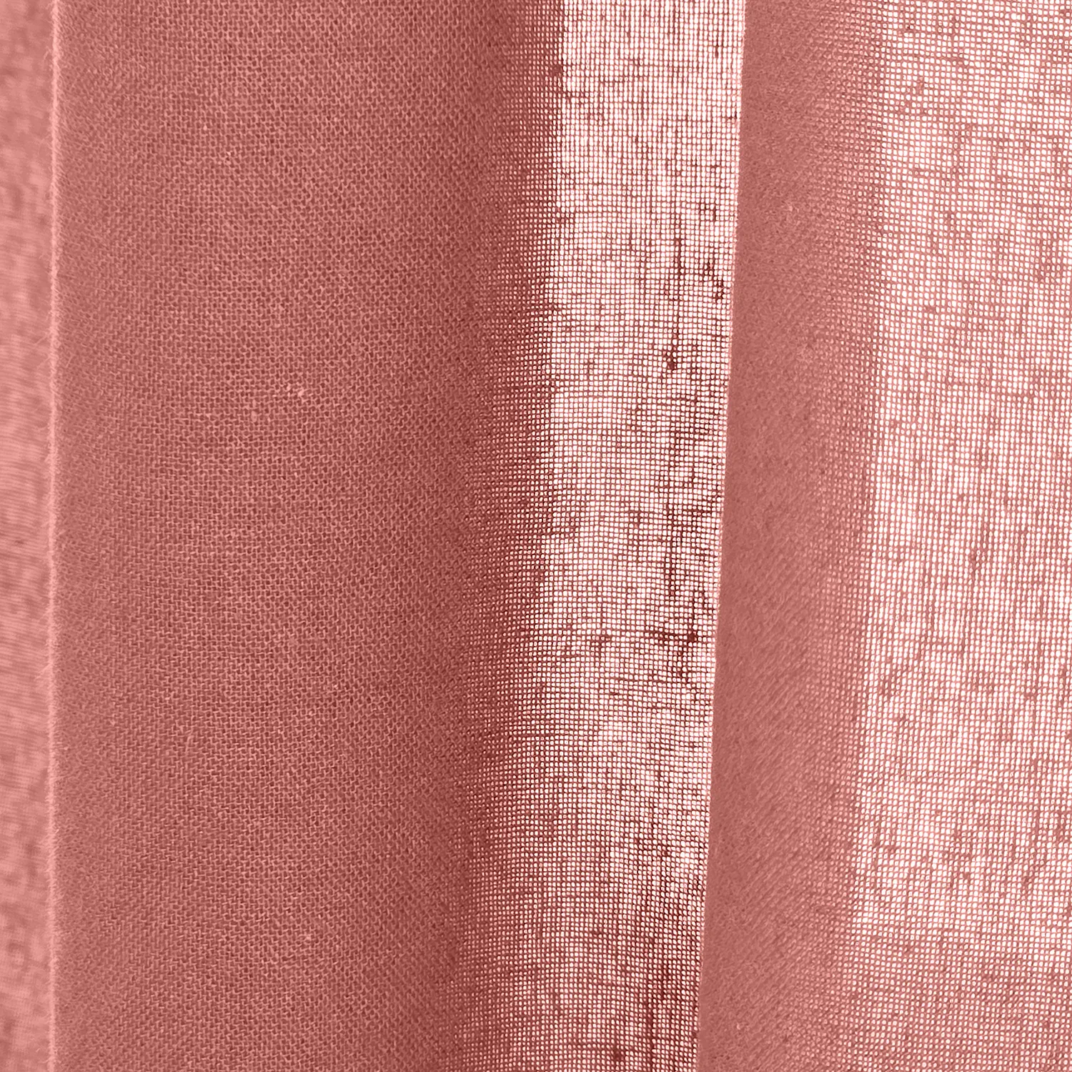 Cortinas Pack de 2 - Cortina de algodão Selena (terracota)