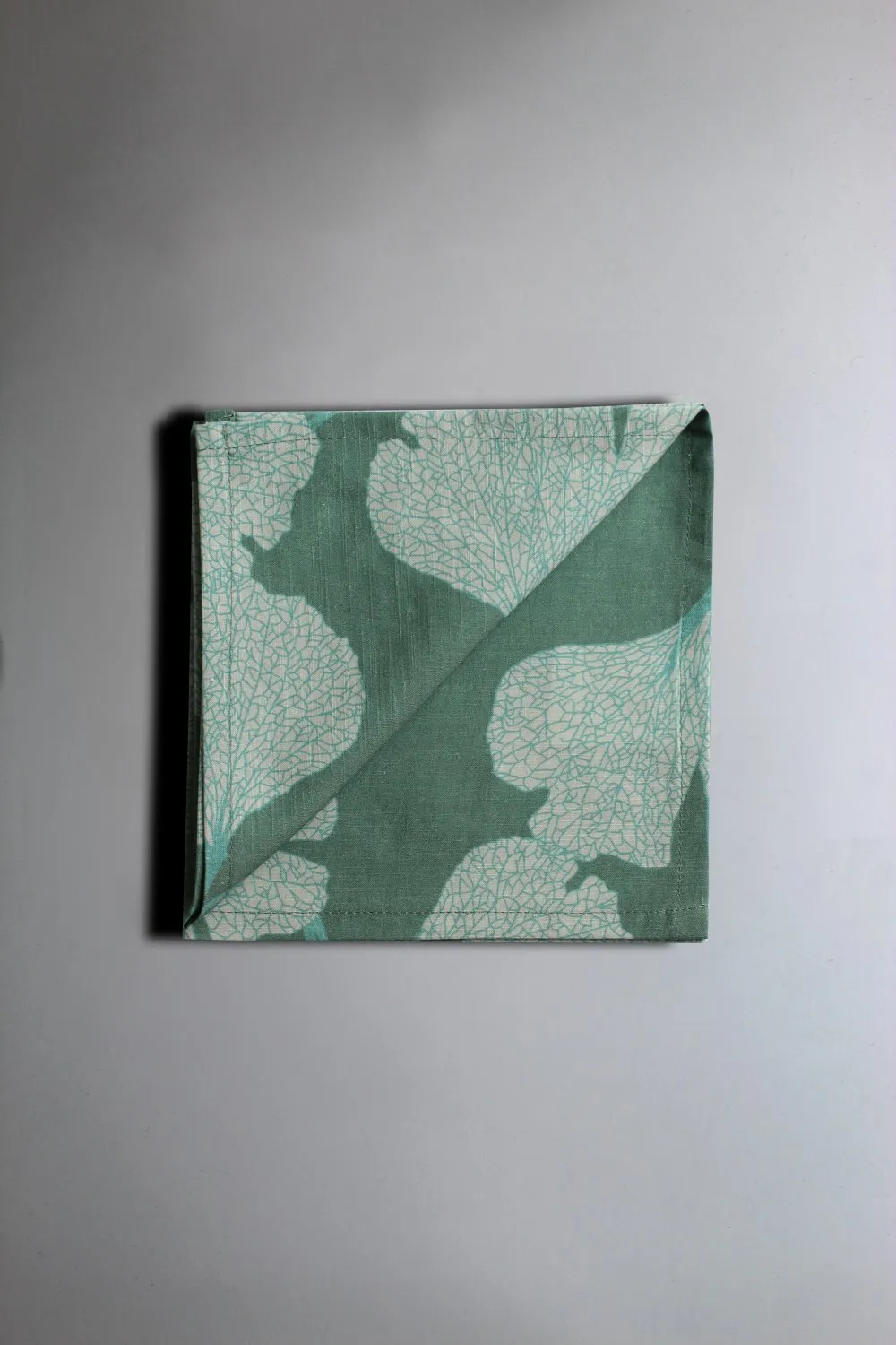 Guardanapos de tecido - conjunto de 4 Abril (verde escuro)