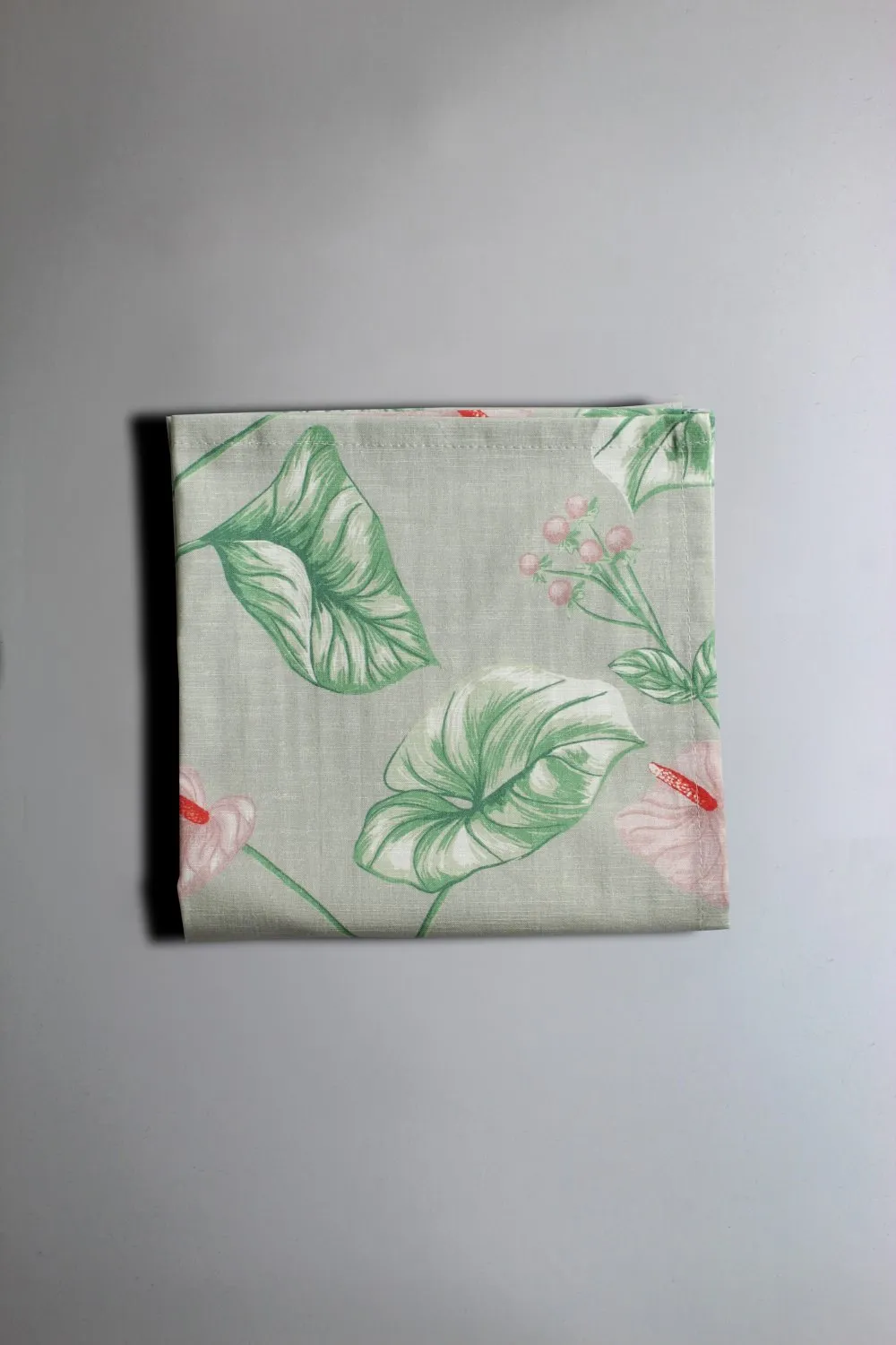 Guardanapos de tecido - conjunto de 4 Adella (verde/roxo)