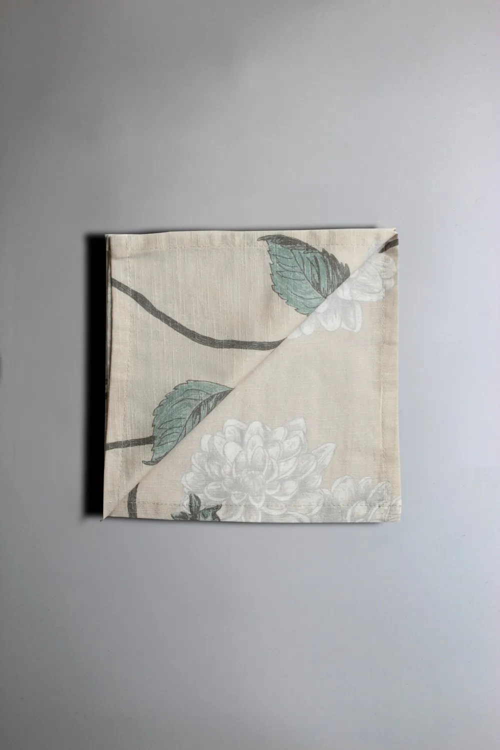 Guardanapos de tecido - conjunto de 4 Alyssa (bege/cinza)