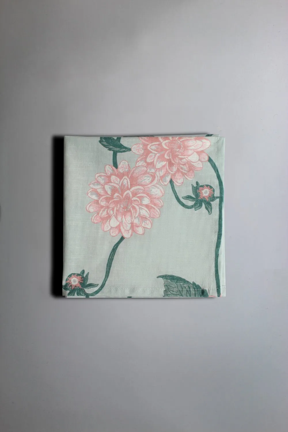 Guardanapos de tecido - conjunto de 4 Alyssa (verde/rosa)