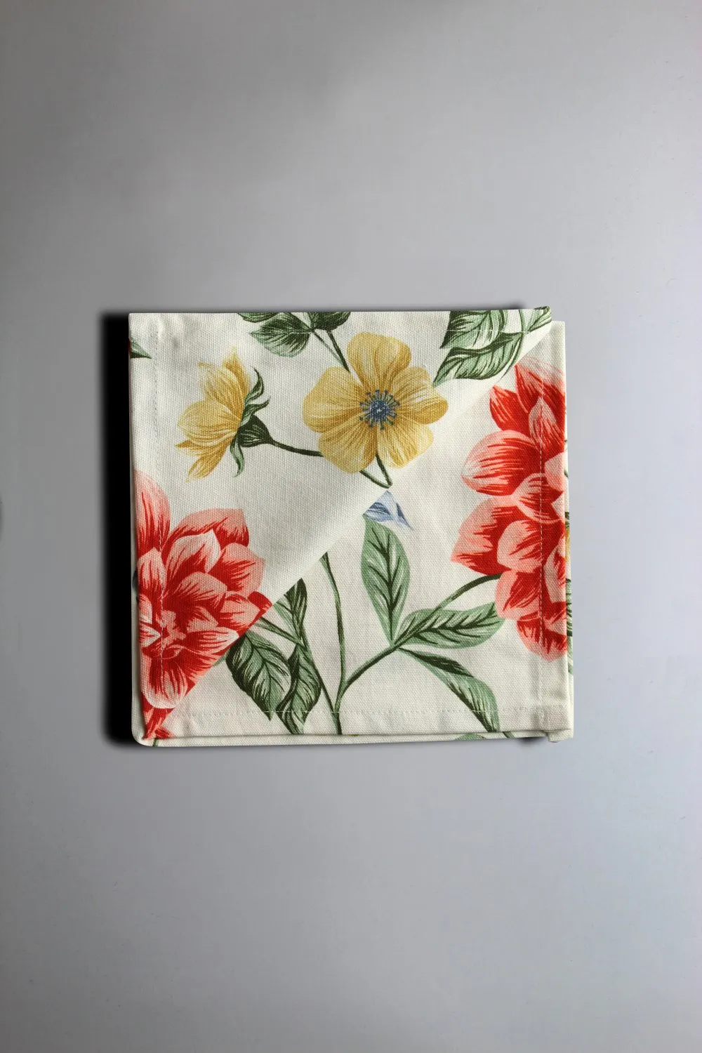 Guardanapos de tecido - conjunto de 4 Dahlia (vermelho)