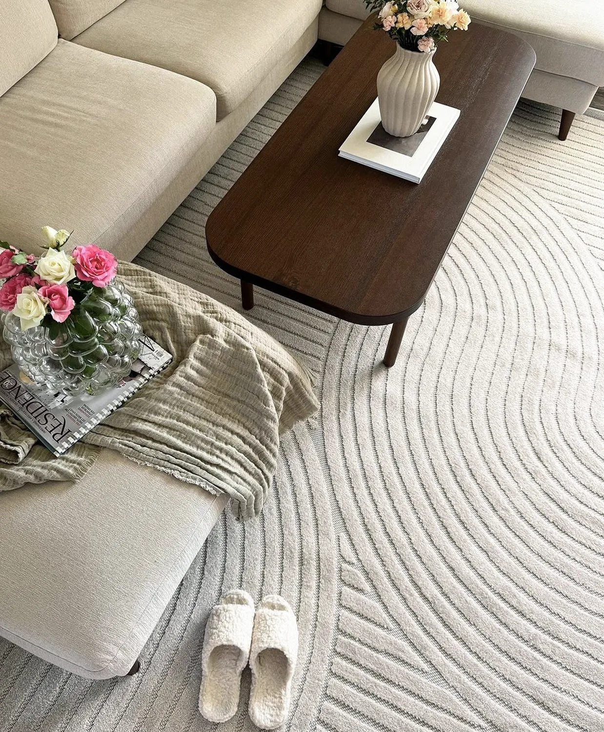 Shaggy Indoor-Outdoor - Devon (cream)