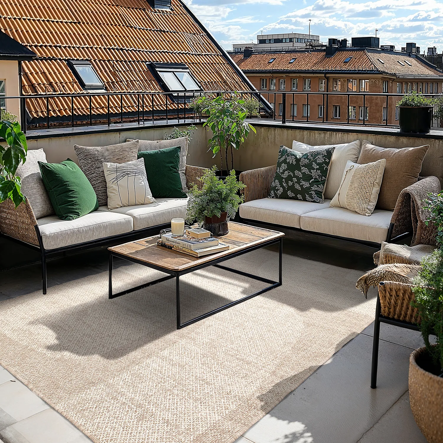 Shaggy Indoor/Outdoor - Orrville (cinza)