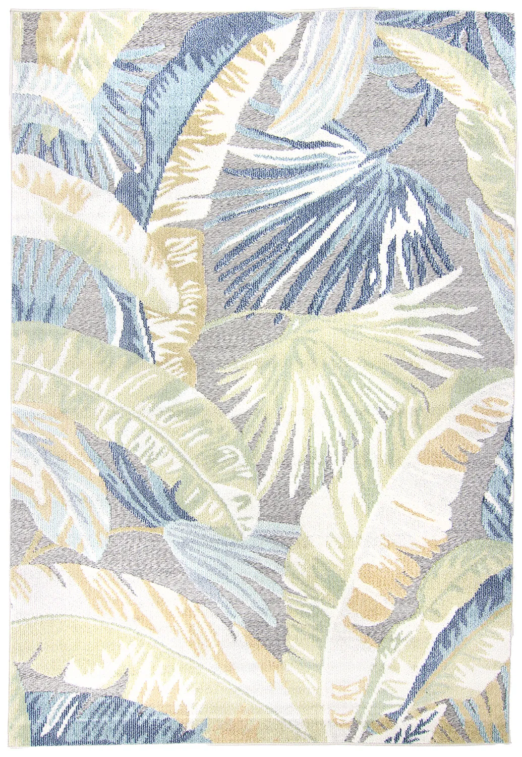 Tapete para interior e exterior - Havana (azul escuro/multi)