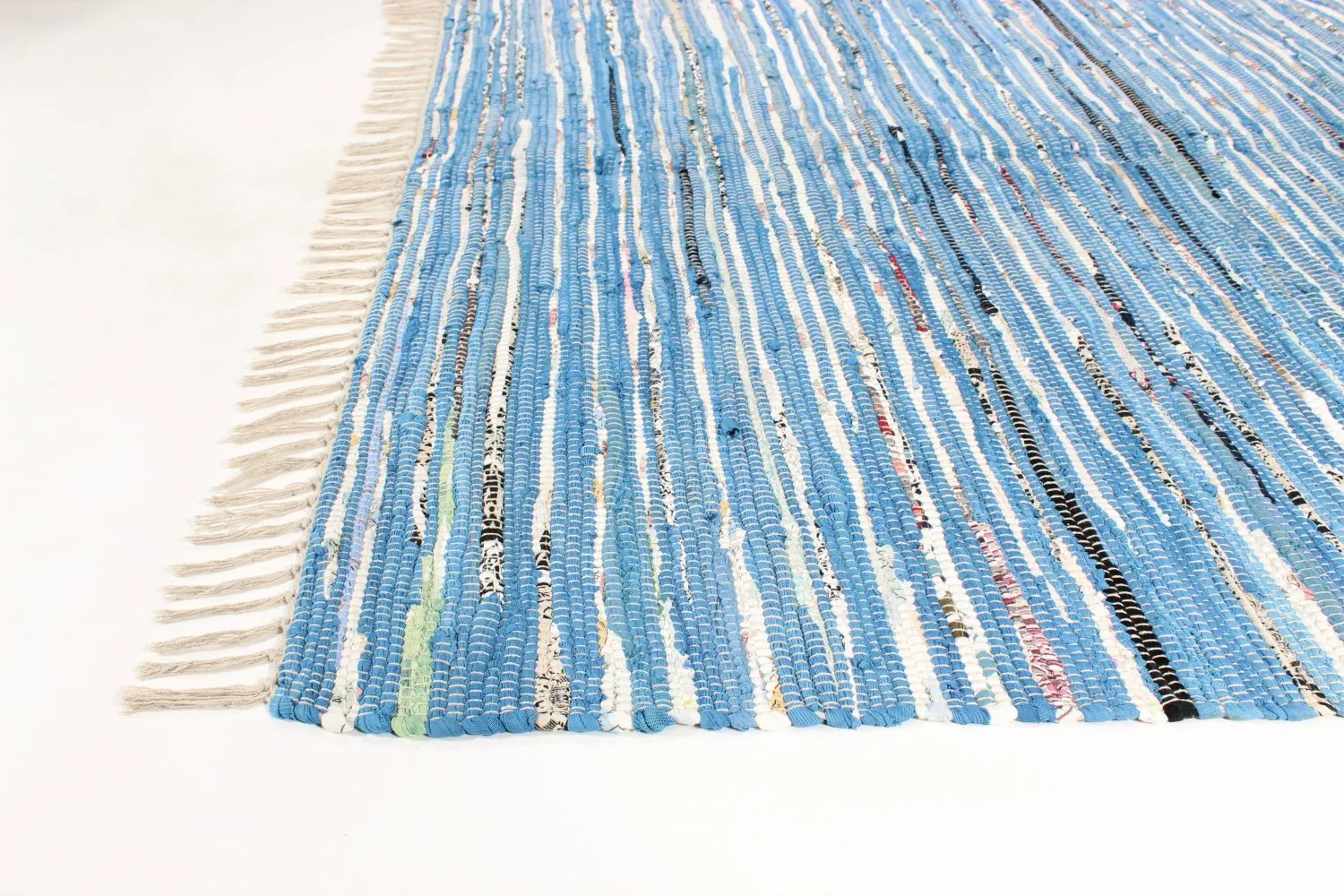 Tapete de retalhos - Delhi (azul)