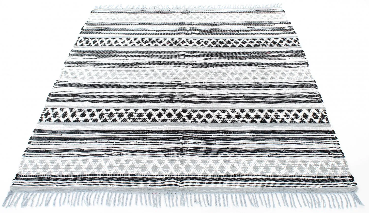 Tapete de retalhos - Orissa (cinza)