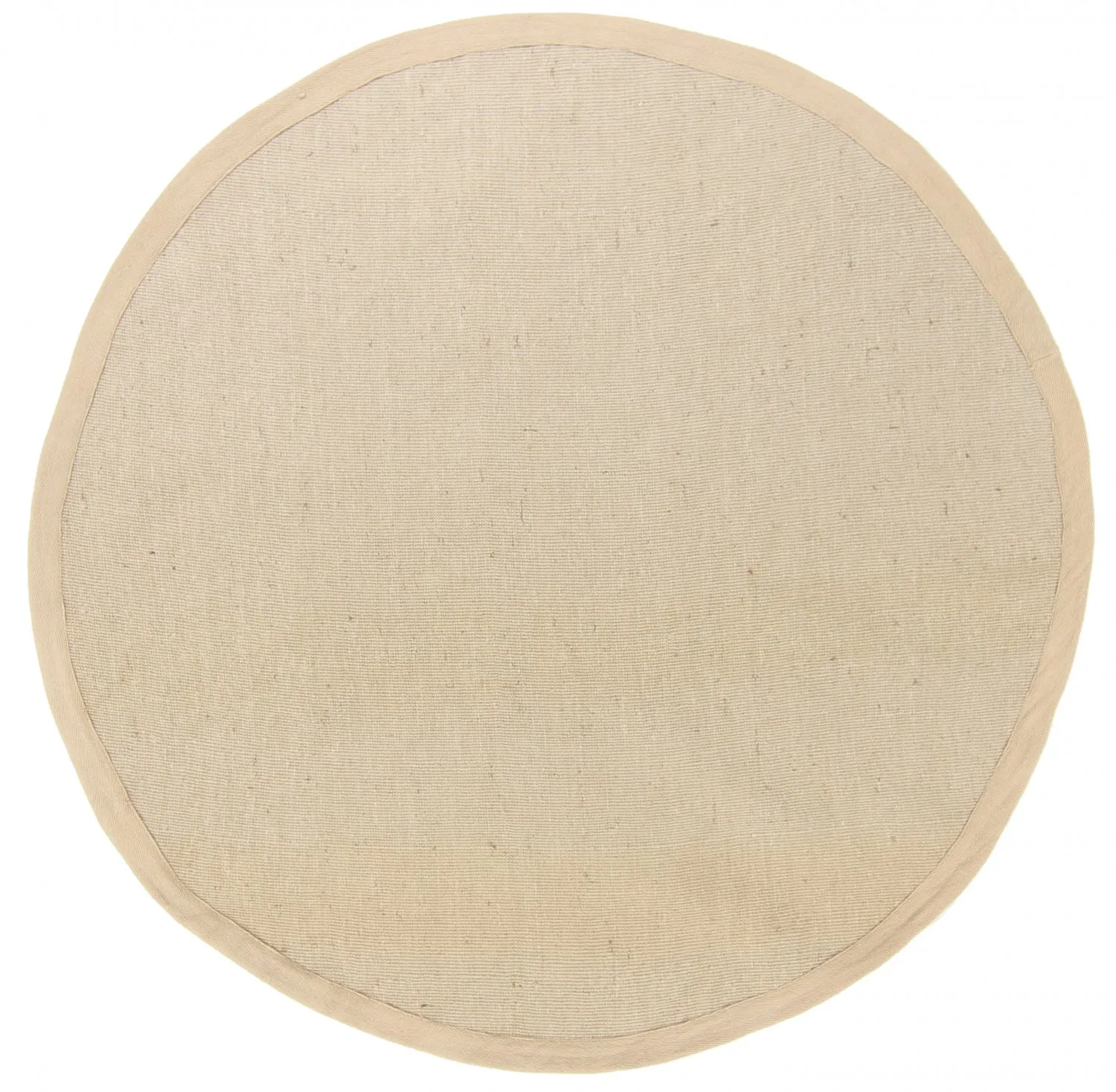 Tapete redondo (sisal) - Agave (taupe)
