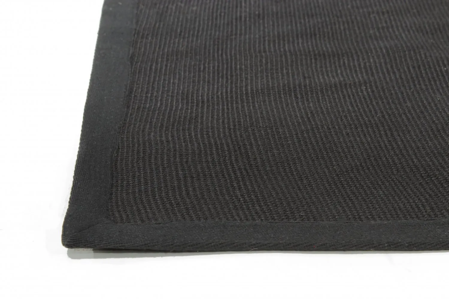 Tapete de sisal - Agave (preto)