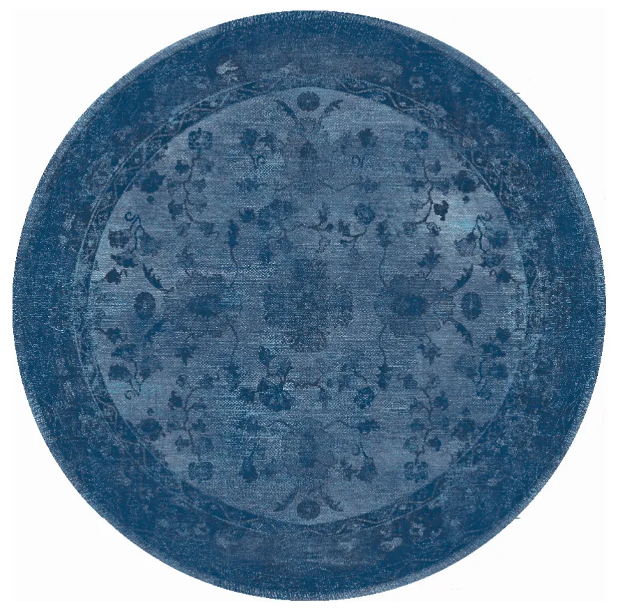 Tapete redondo - Gombalia (azul)