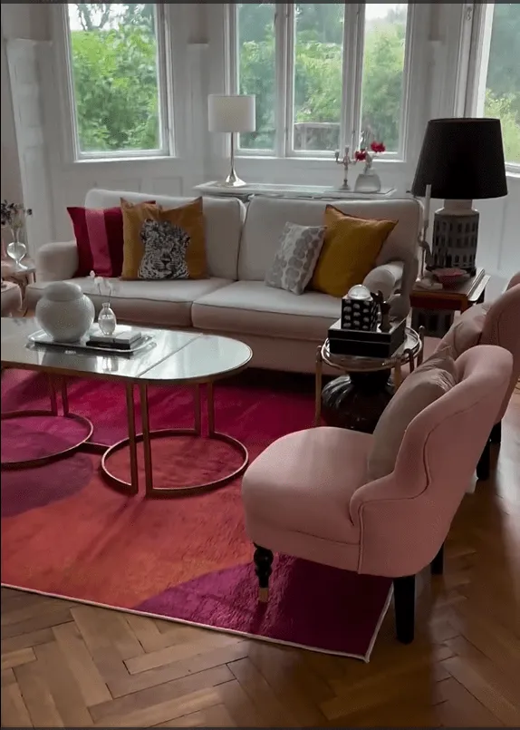 Tapete Wilton - Lazio (rosa)