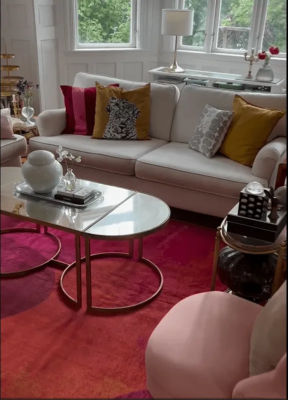 Tapete Wilton - Lazio (rosa)