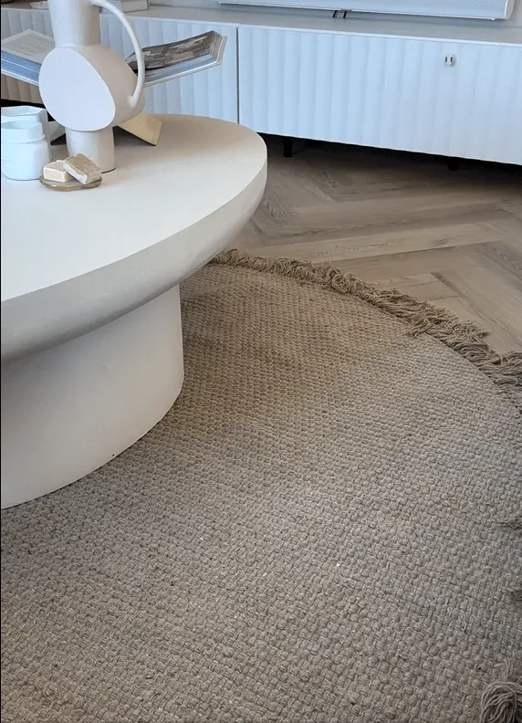 Tapete redondo - Pike (bege)