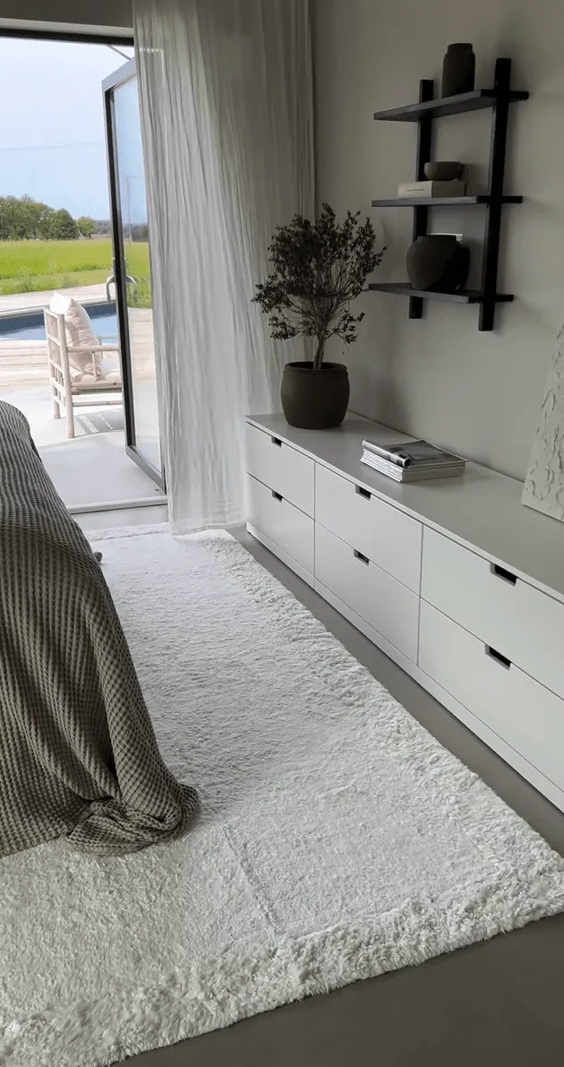 Tapetes felpudos - Ebba Natural Cotton Shaggy (offwhite)