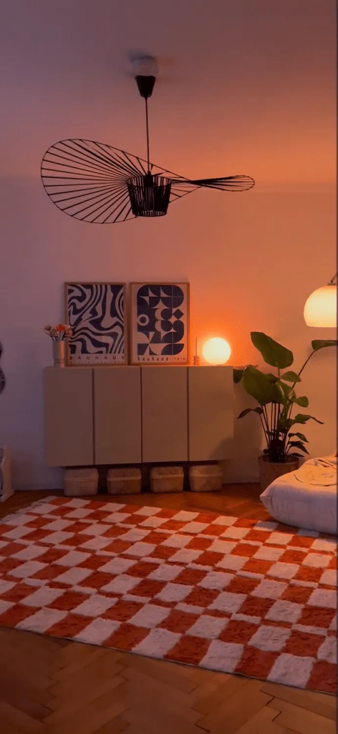 Tapetes felpudos - Maranello Natural Cotton Shaggy (laranja)