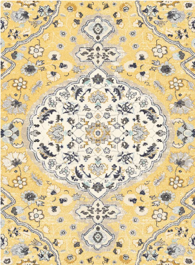 Tapete Wilton - Mojácar (amarelo)