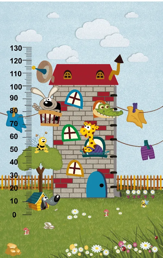 Tapete infantil - Funny house