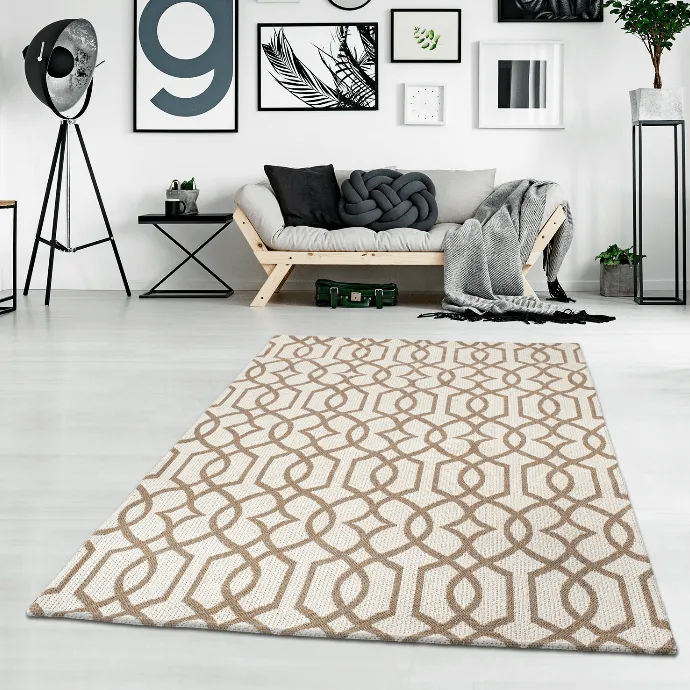 Tapete de algodão - Orsa (bege)