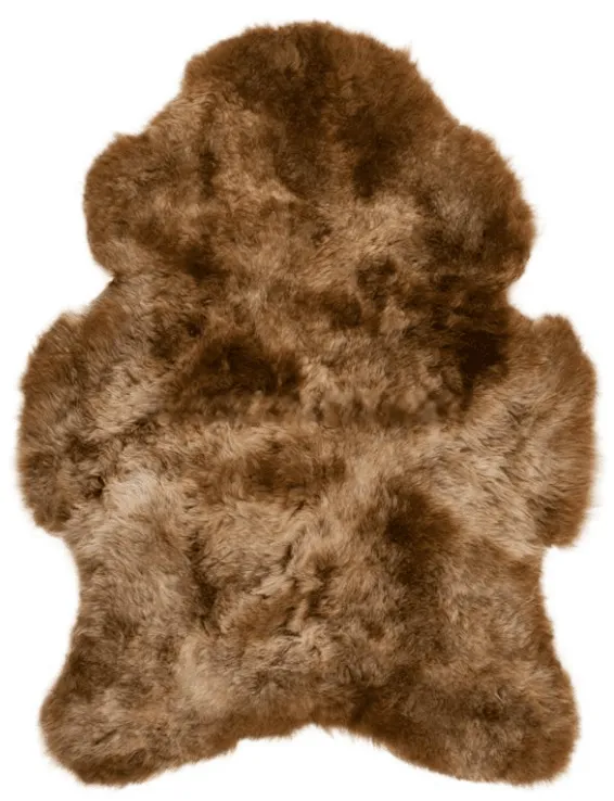 Pele de carneiro da Islândia (brun)