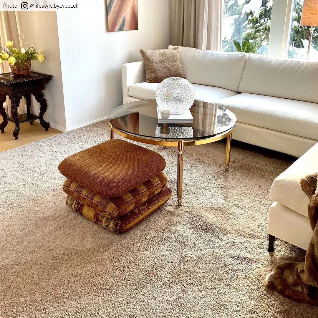 Tapetes felpudos - Soft Shine (bege)