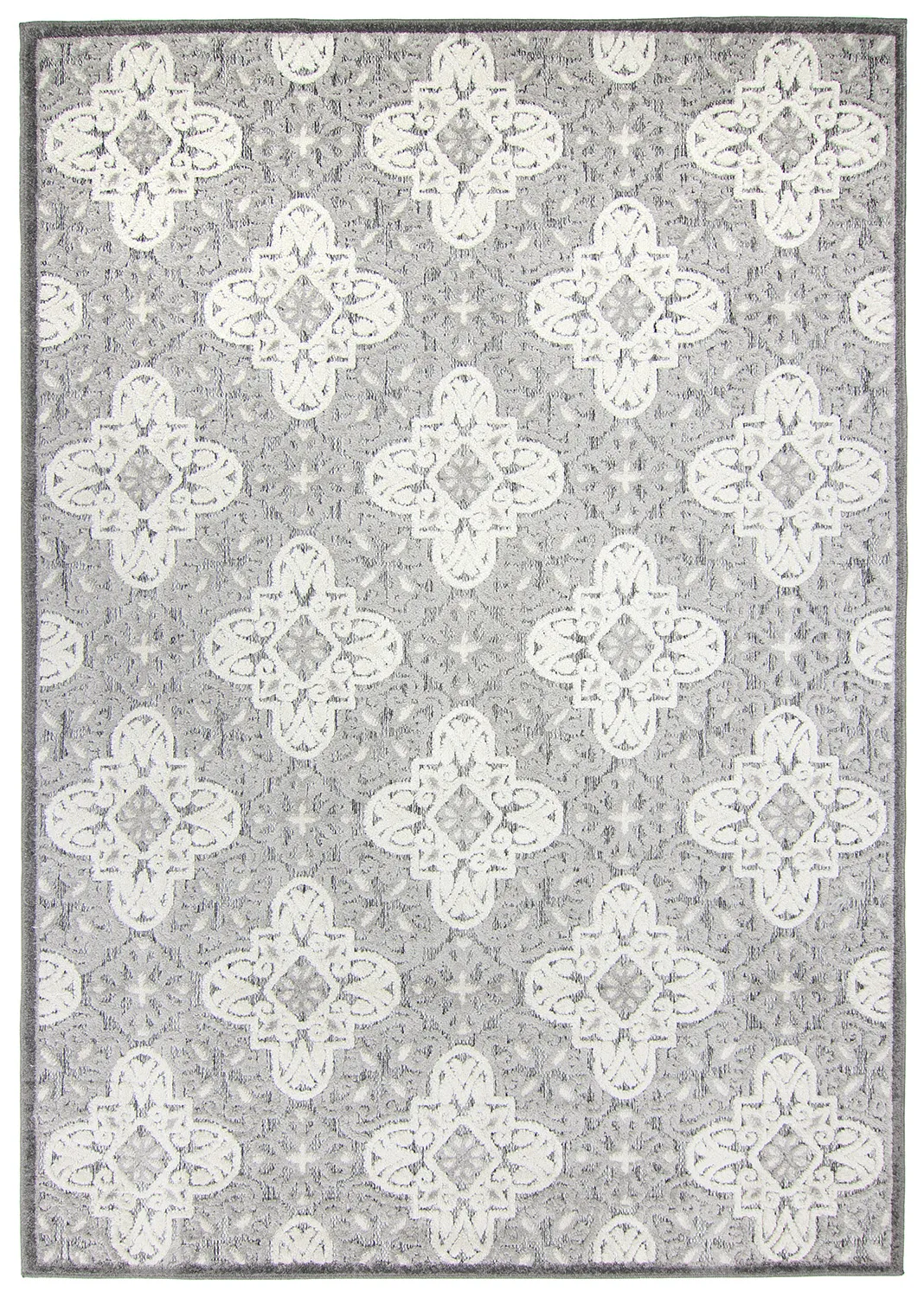 Shaggy Indoor-Outdoor - Hampton (cinza)