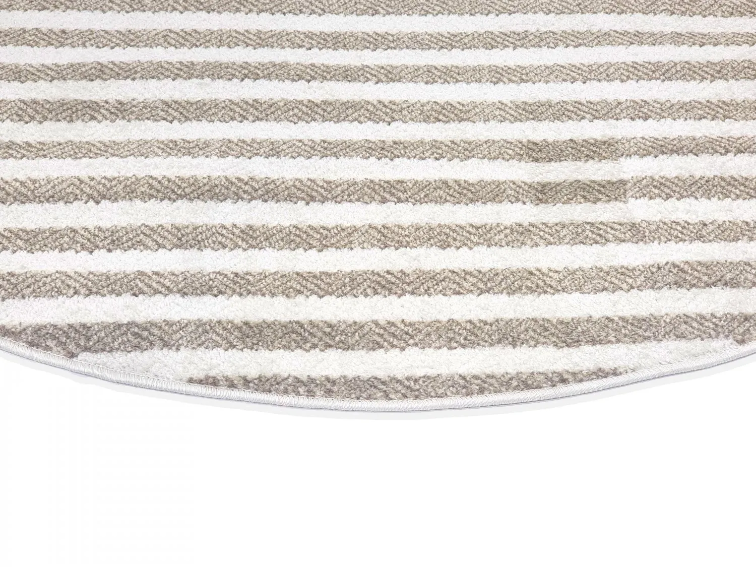 Tapete redondo - Indoor/Outdoor Baldwin (cream/bege)