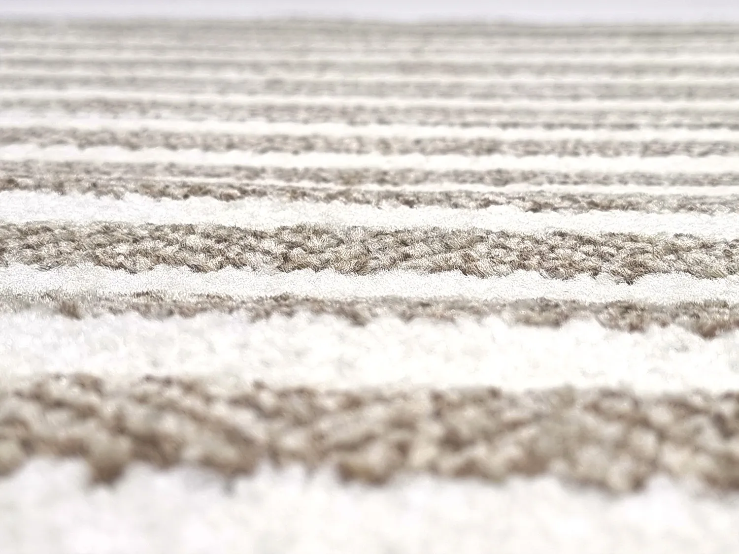 Tapete redondo - Indoor/Outdoor Baldwin (cream/bege)