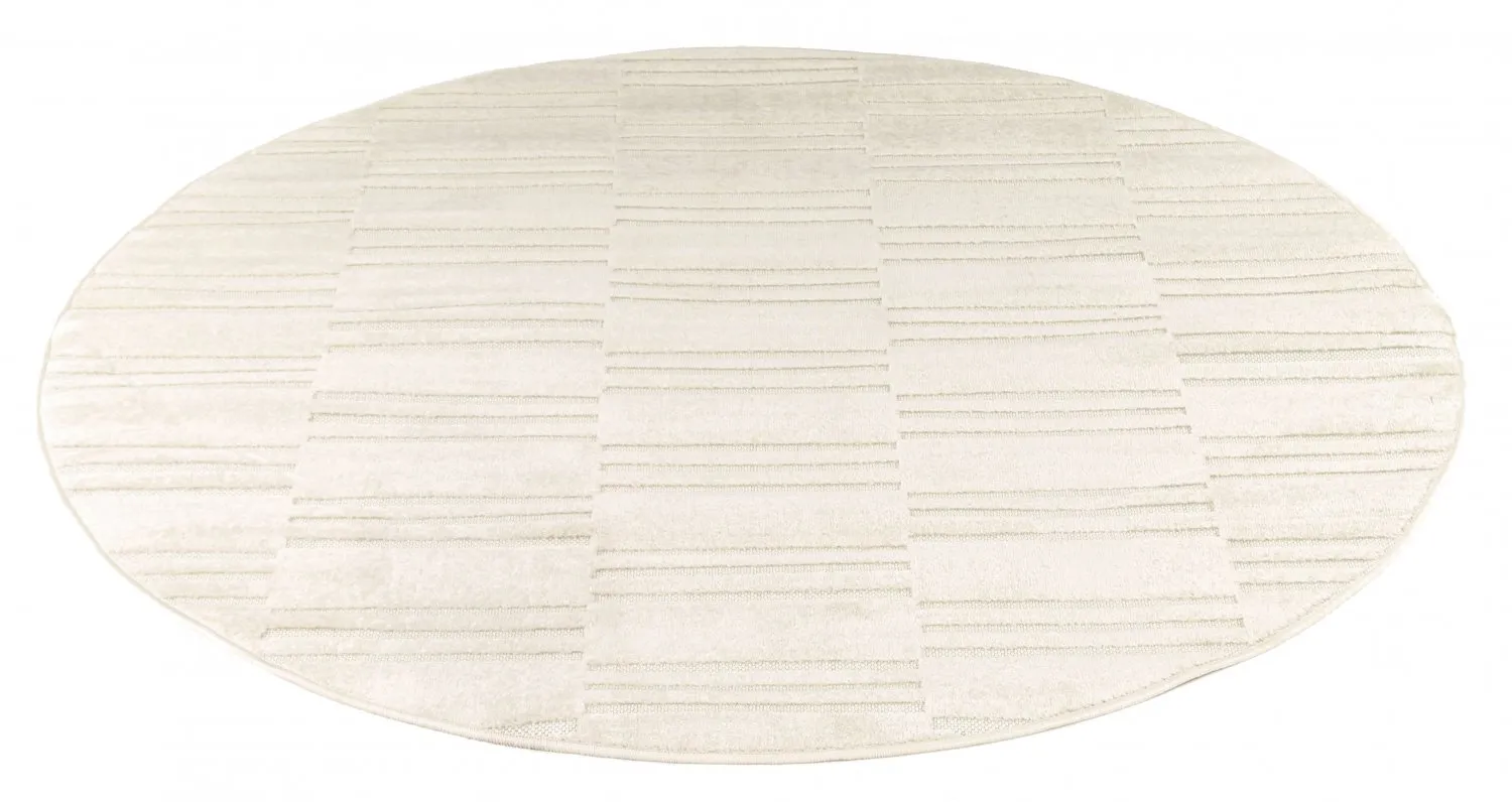 Tapete redondo - Bronx (creme)